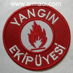 Yangın Personeli Logo Nakış Arma