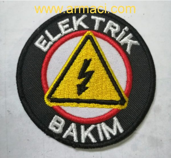 Elektrik Bakış Logo Nakış Arması