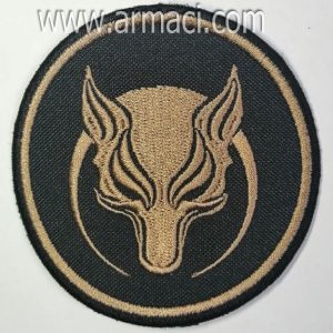 Bozkurt börü logo arma yama patch
