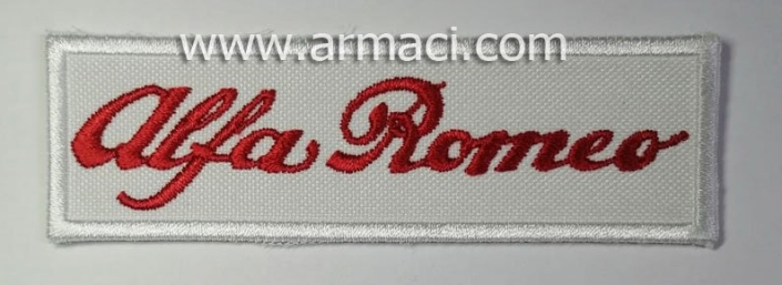 Alfa Romeo Logo Nakış Arma peç yama etiket Patches