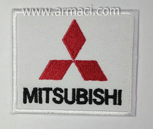 mitsubishi Logo Nakış arma etiket patches embridered