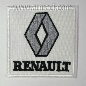 renault logo nakış arma peç brove patches etiket
