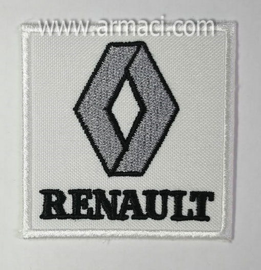 renault logo nakış arma peç brove patches etiket